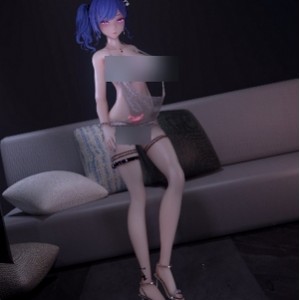 细腻2k画质MMD作品《[自行打包]一个弱音一个不认识》，脱衣跳舞猛男弄两女，油腻情节，7z格式，链接永久有效